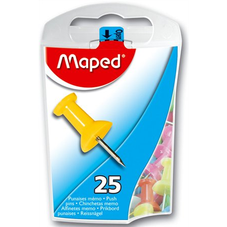 Maped Térképtű - Vegyes színek (25 db / csomag) (345011)