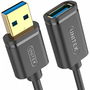 Unitek Y-C4030GBK USB-A apa - USB-A anya 3.1 Hosszabbító kábel - Fekete (3m)
