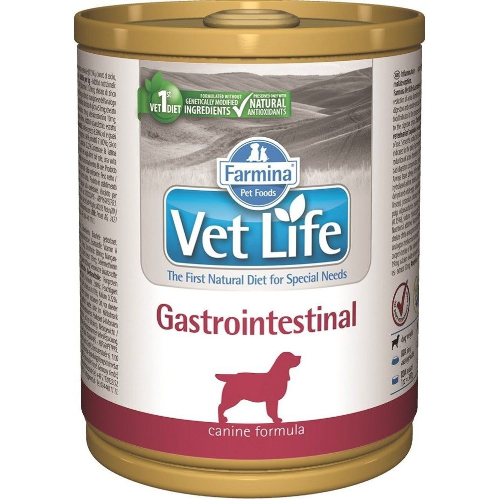 Vet Life Dog Gastrointestinal Konzerv 300 g (VAT012352)