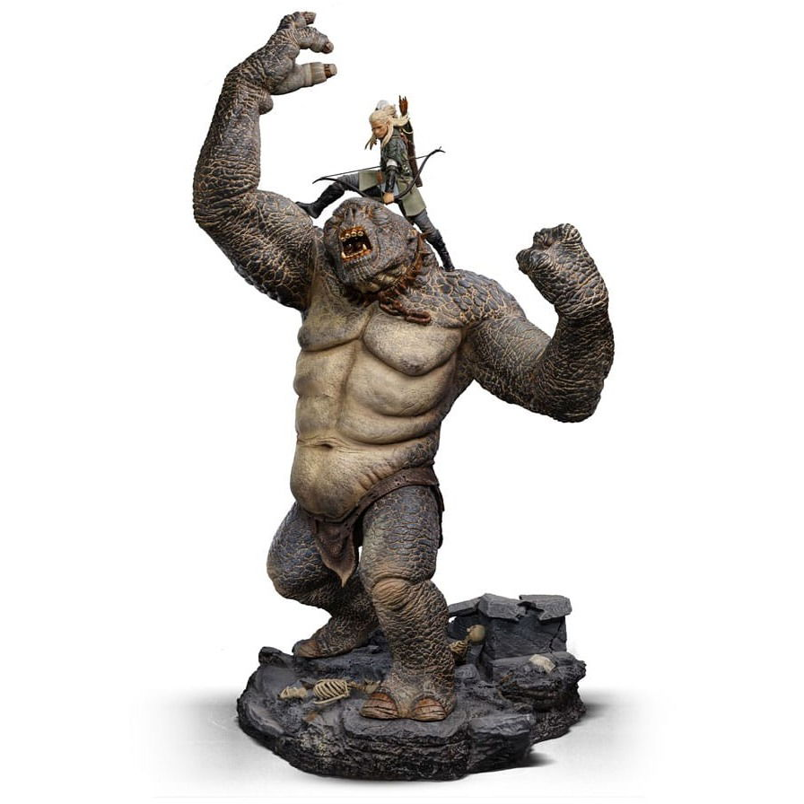Lord of the Rings - Legolas Vs Cave Troll Deluxe - Art Scale 1/10 (618231954971)