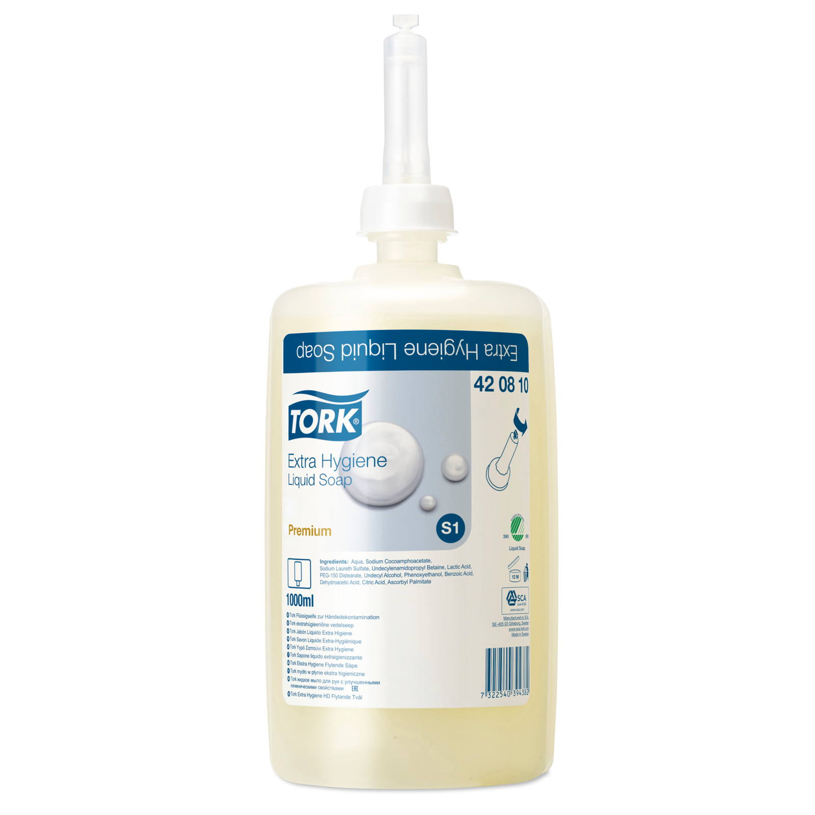 Prípravok S1 TORK 420810 Mydlo Extra hygienické (420810)