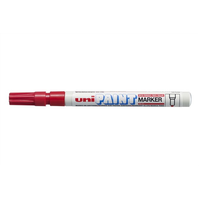 Uni PX-21 0.8-1.2mm Lakkmarker - Piros (PX-21(L) RED(EU))