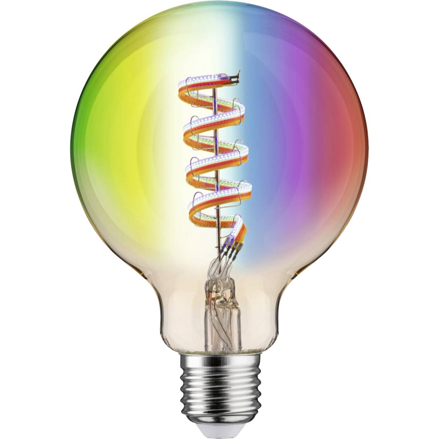 Paulmann LED Globe G95 Zigbee E27 6.3W златен RGBW