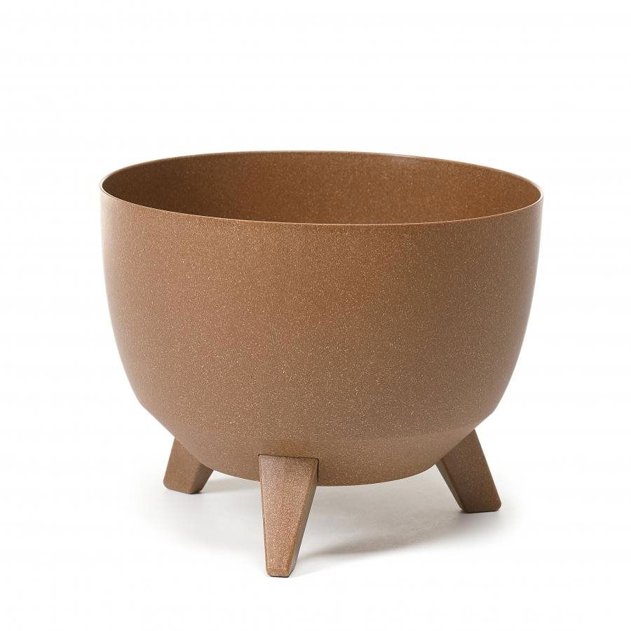 LAMELA ROMA ECO O 29 cm, natur, lábakon álló tál (MAT33534)