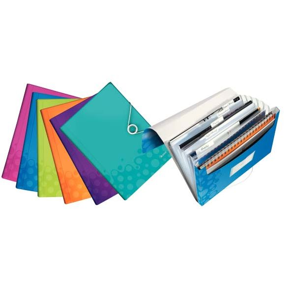 Leitz WOW Polipropilén (PP) Zöld, Fémes A4