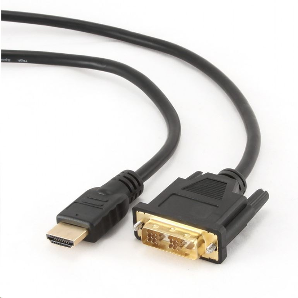 Кабел за данни Gembird, HDMI-DVI T/T, 1,8м