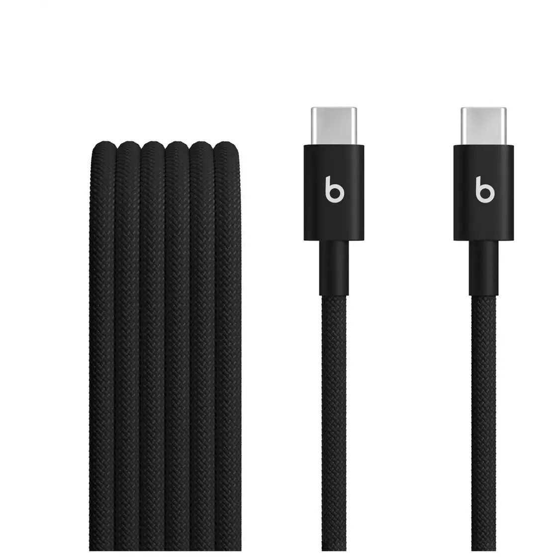 Apple Beats USB-C to USB-C Woven Cable (1.5m) - Bolt Black (mdga4ee/a)