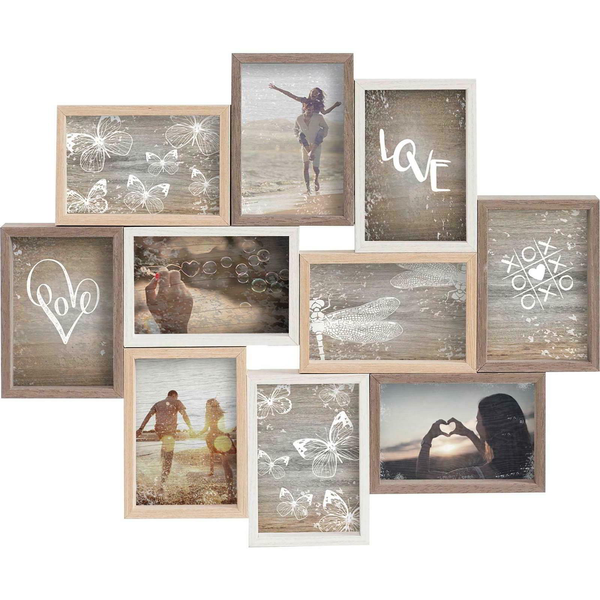 Nielsen Collage 56x45 képkeret - Fa Többszínű