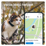 Tractive GPS CAT Mini kék macska GPS nyomkövető és tevékenységfigyelő