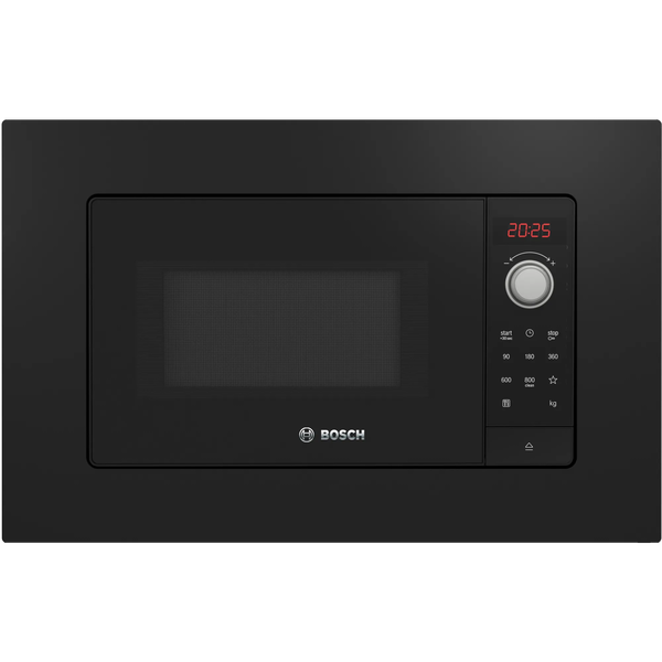 Bosch Serie 2 BFL623MB3 800W Beépíthető mikrohullámú sütő fekete