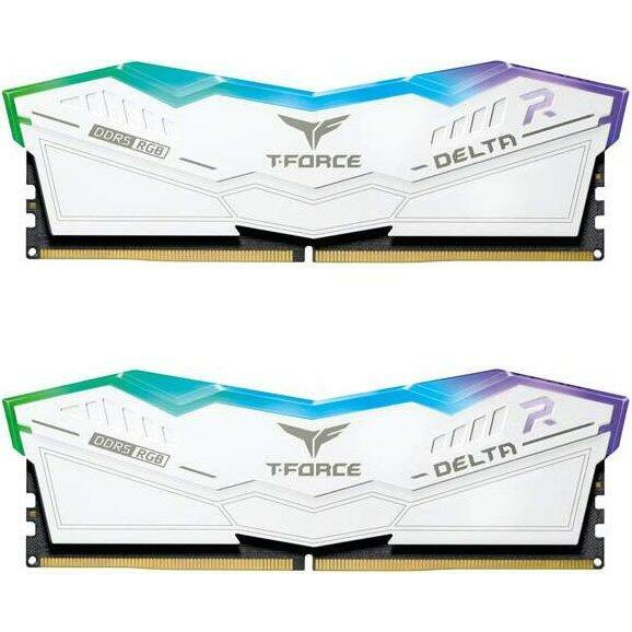 Paměti DDR5 Team Group T-FORCE DELTA RGB 32GB (2x16GB) 6400MHz CL40 1,35V B