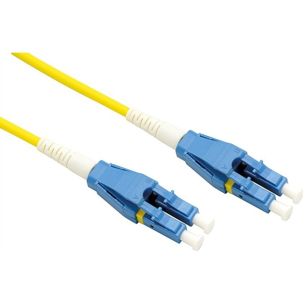 ROLINE Optický patchkabel LC-LC 9/125, duplex, OS2, LSOH, uniboot, 2m