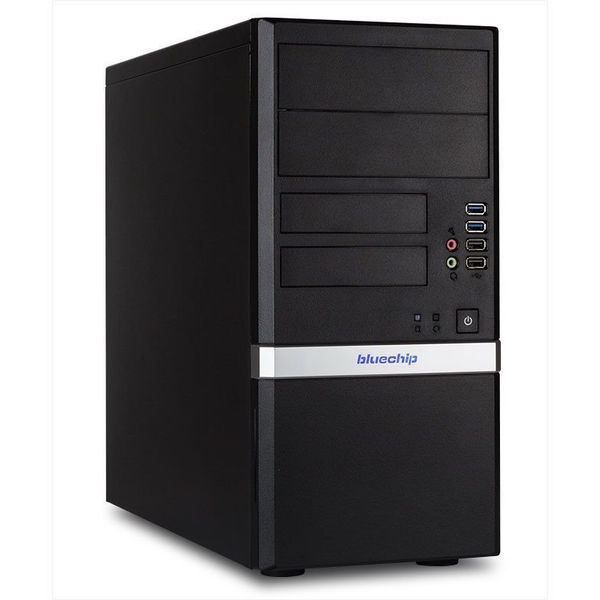 bluechip BUSINESSline L3393 *Green* Intel® Core™ i5 i5-12400 16 GB DDR5-SDRAM 1 TB SSD Windows 11 Pro Mini Tower PC Fekete