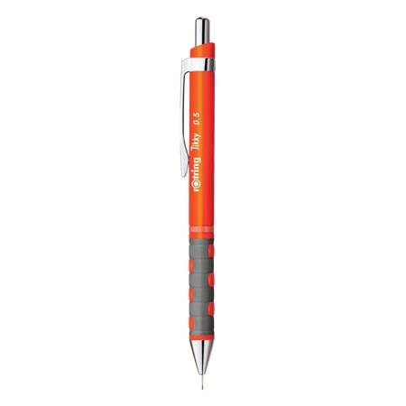 Rotring Nyomósirón, 0,5 mm,  "Tikky", neonnarancs (R2007215)