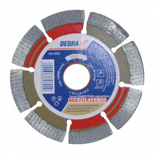 Dedra Tarcza segmentowa MULTI-LAYER 150mm H1094
