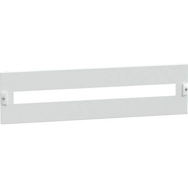 Schneider Electric PrismaSeT-P, előlap, 45 mm-es kivágással, 1 sor, szélesség = 800 mm, magasság = 4 modul 1 db