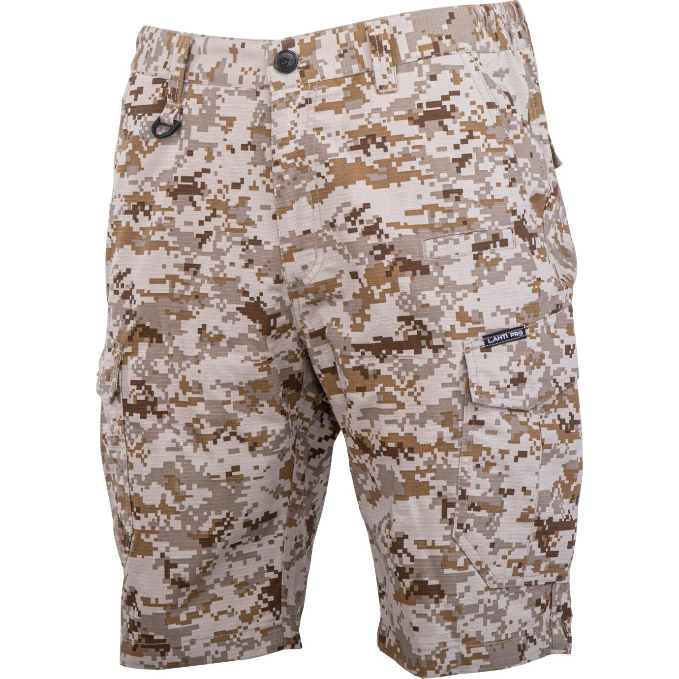 Rövid rövidnadrág pixel moro bézs, "m", ce, lahti (L4071002)