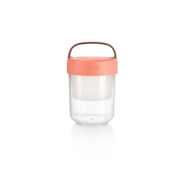 Lekue Box To Go 400 ml - Coral