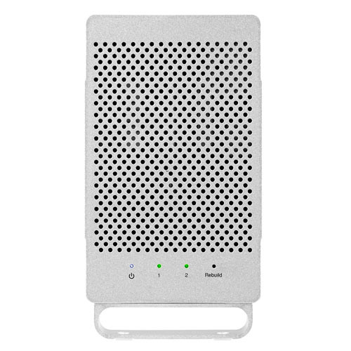 OWC Mercury Elite Pro Dual 3.5" USB3.1 Külső HDD ház - Ezüst