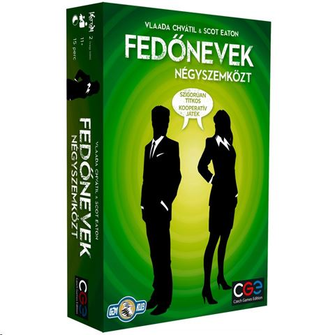 Asmodee Fedőnevek négyszemközt társasjáték (CZE32258) (CZE32258)