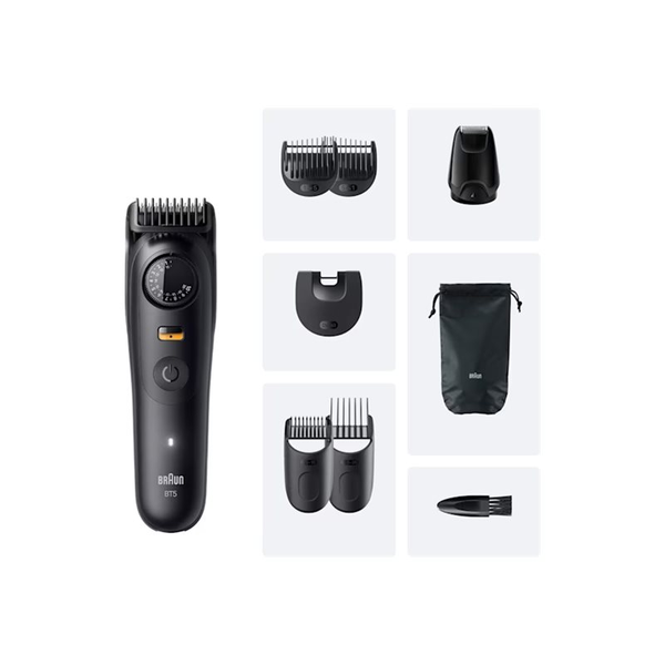 Braun BeardTrimmer 5 BT5560 skæg trimmer Batteri 40 2 cm Våd og tør Sort