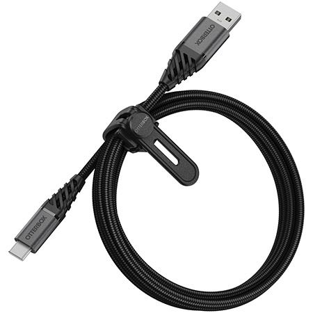OtterBox Premium USB-C - USB-A kábel 1m fekete (78-52664) (78-52664)