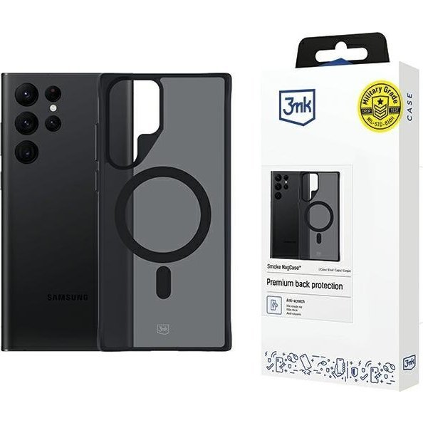 3mk Smoke MagCase Samsung Galaxy S22 Ultra 5G (5903108563482)