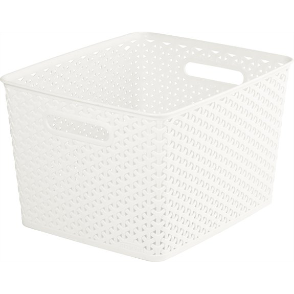 Curver My Style 18l Rattan hatású tárolókosár - Bézs (196861)