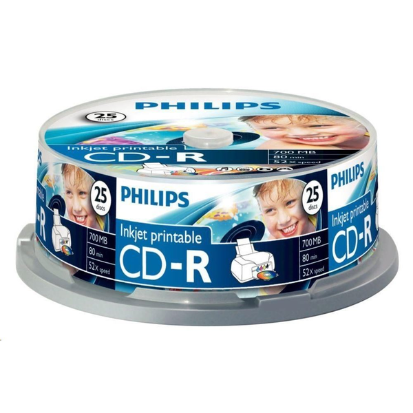 Philips CR7D5JB25/00 lege cd 700 MB 52x