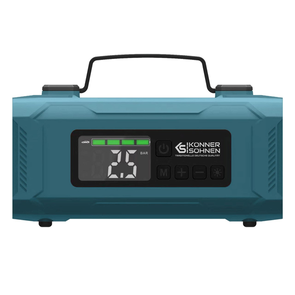 Könner & Söhnen JSP-2000 Akkus Autós indító kompresszor funkcióval 800A 14800mAh