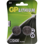 5x Lithiová baterie GP CR2430 3V LiMnO2 hodinková