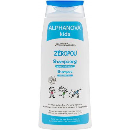 Champú Anti-piojos Bio Zeropou Alphanova 200 Ml