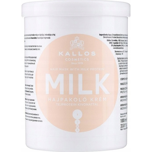  Kallos Milk Hair Mask Maska do włosów 1000ml