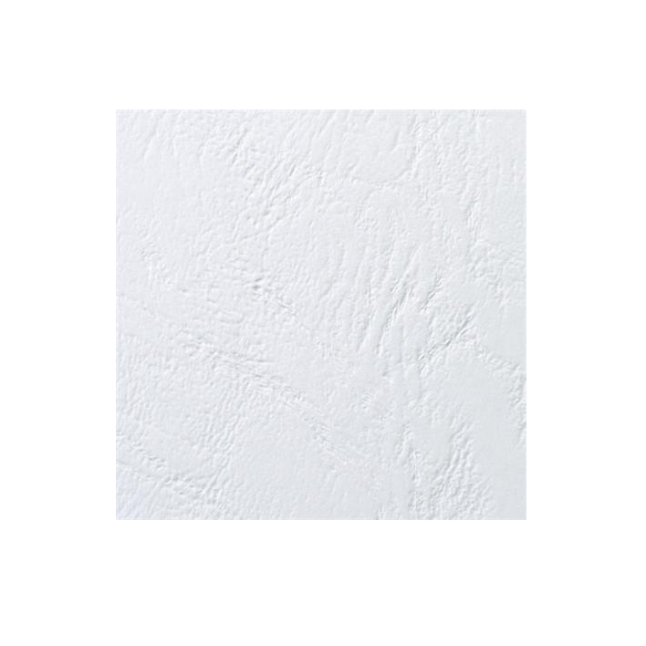 GBC LeatherGrain A4 Hátlap spirálozáshoz - Fehér (100 db) (CE040070)
