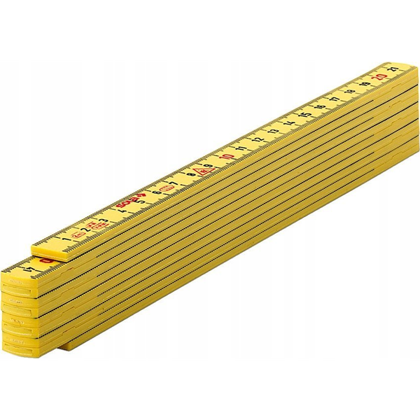 Wolker Sohg2-10 Mérővessző 2M Fa Sárga Sola