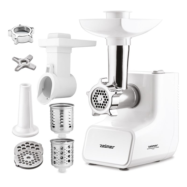 Mlýnek na maso Zelmer ZMM3512B 1500W Spojka Funkce revers + Příslušenství