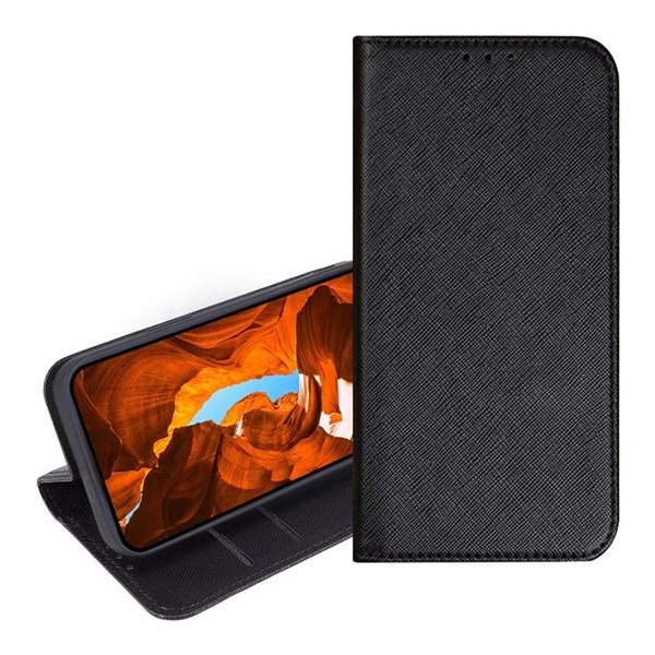 Gigapack T Phone 2 5G kártyazsebes fliptok fekete (GP-159656) (GP-159656)