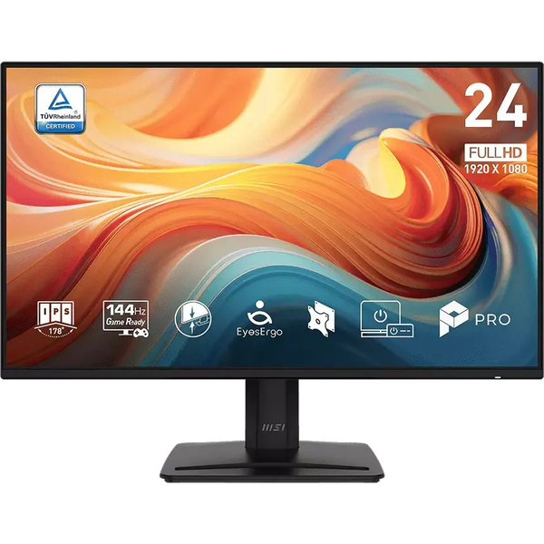 MSI Pro MP242 E14A computerskærm 60,5 cm (23.8") 1920 x 1080 pixel Fuld HD LCD Sort
