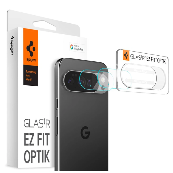 SPIGEN OPTIK GLAS.TR kamera lencsevédő 2-PACK GOOGLE PIXEL 10 PRO XL készülékhez CRYSTAL CLEAR