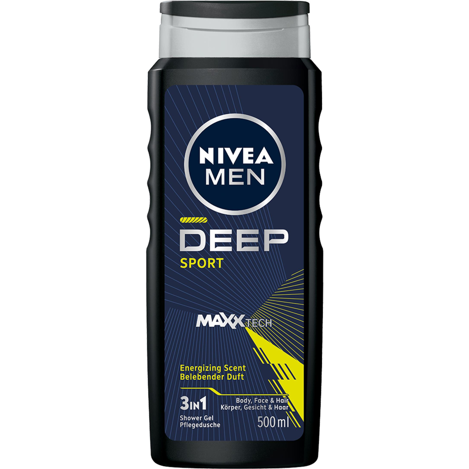 NIVEA MEN Shower gel Deep Sport 500 ml (9005800379401)