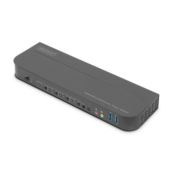 DIGITUS - KVM / audio switch - 4 ports