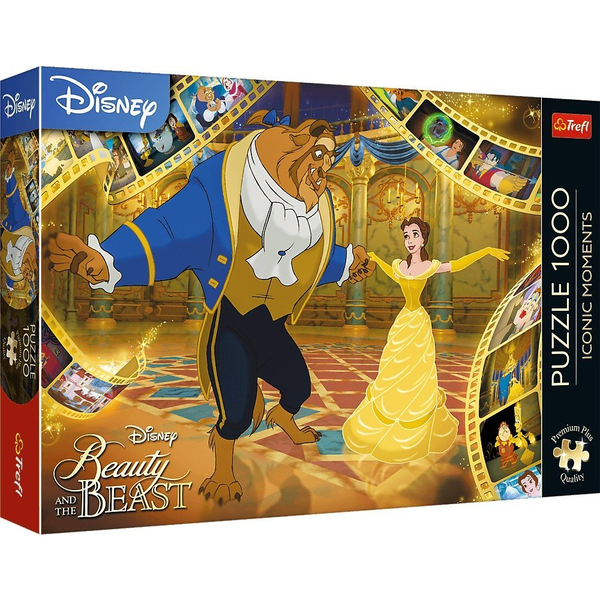 Trefl 1000 db-os Premium Plus Puzzle - Disney Princess - Szépség és a szörnyeteg (10832)
