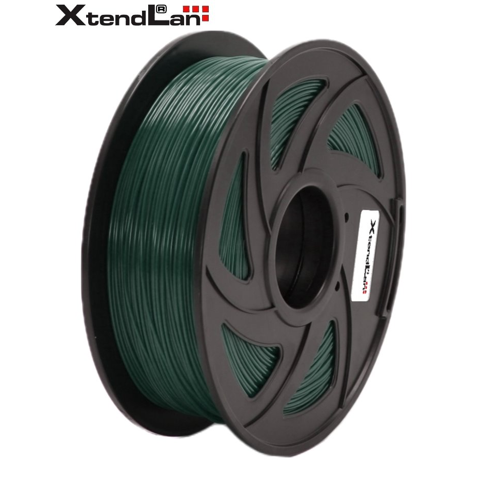 XtendLAN 3DF-PLA1.75-AGN Filament PLA 1.75mm 1kg - Vadász zöld (3DF-PLA1.75-AGN 1KG)