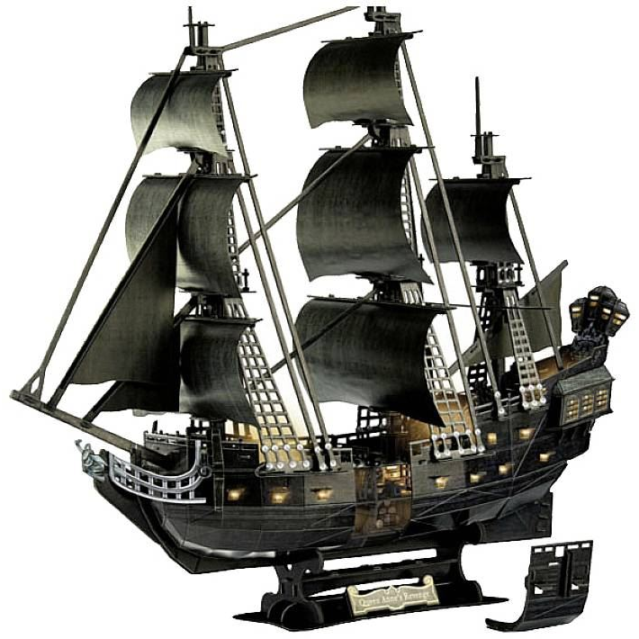 Revell 3D Puzzle Black Pearl LED Edition (00155) (RE00155)