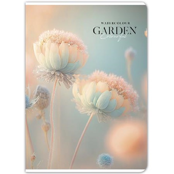Shkolyaryk Garden 48 lapos A5 vonalas füzet - Többféle (A5-048-5226L)