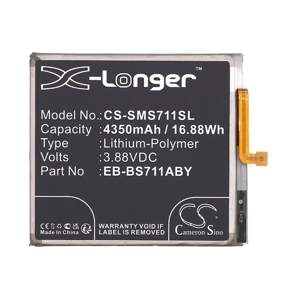 Cameron Sino CS-SMS711SL Samsung Galaxy S23 FE Telefon akkumulátor 4350 mAh