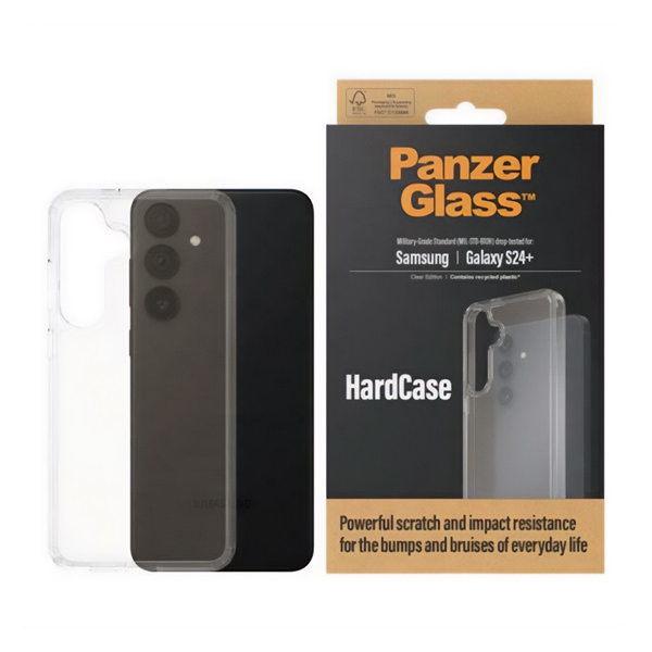 PanzerGlass ® HardCase Transparent Samsung Galaxy S24+ carcasă pentru telefon mobil Copertă Transparente