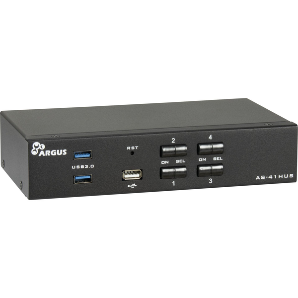 Inter-Tech IPC KVM Switch AC-41HUS HDMI 4K@60Hz