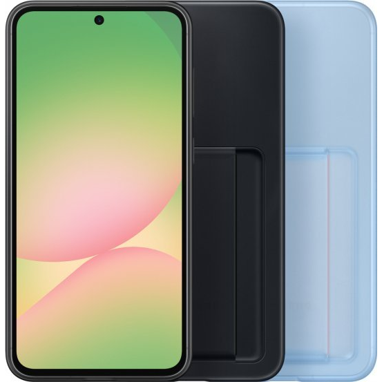 Samsung EF-OA566TBEGWW Galaxy A56 kártyatartós fekete műanyag hátlap (EF-OA566TBEGWW)