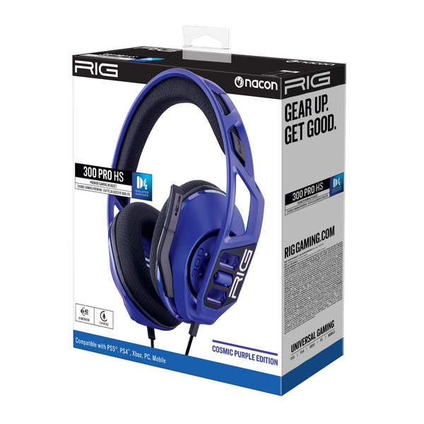 Nacon Gaming RIG 300 PRO HS Cosmic 40mm Gaming Fejhallgató